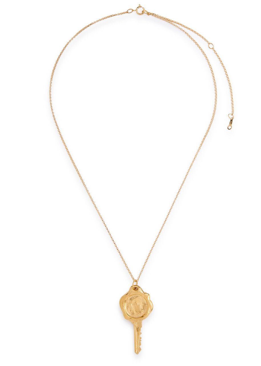 Alighieri The Key To The Library 24kt Gold-plated Necklace - One Size