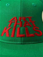 Gallery Dept. - ATK G-Patch Embellished Cotton-Twill Baseball Cap - Green