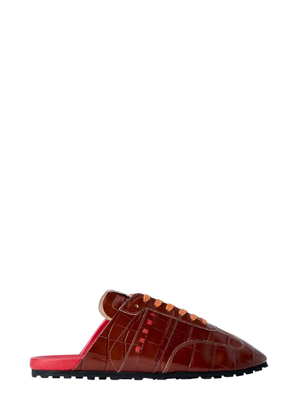 Photo: Marni Laced Leather Mules