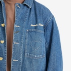 Human Made Men's Denim Future Coverall Jacket in Indigo