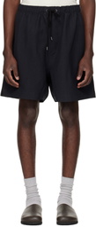 Studio Nicholson Navy Starboard Shorts