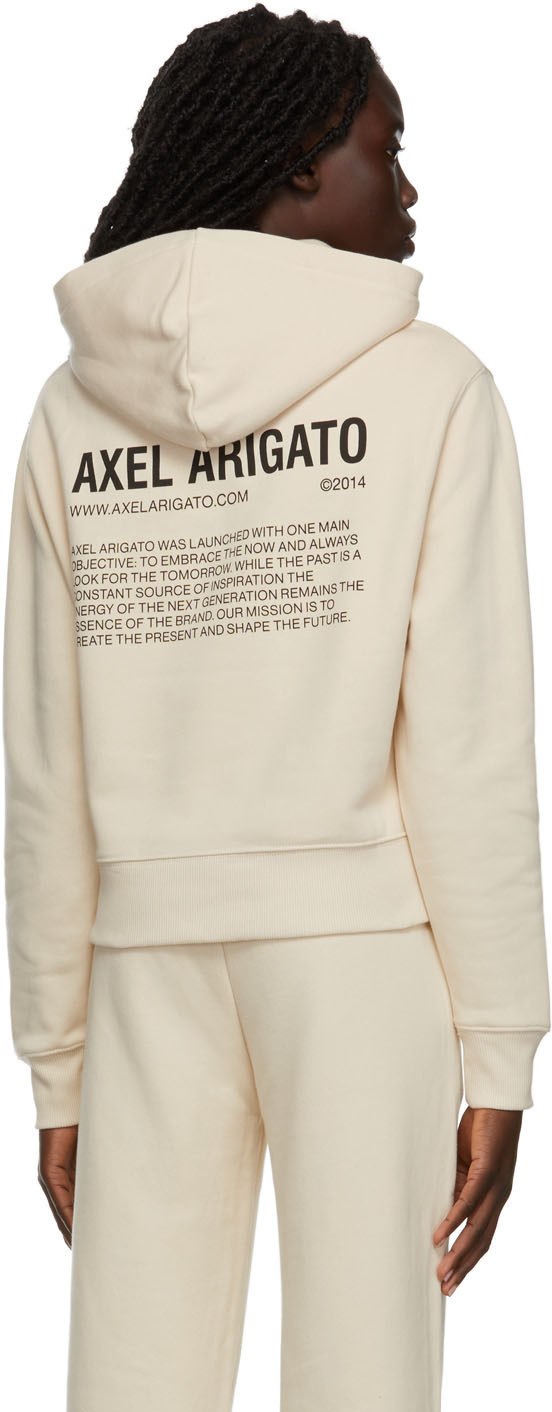 Axel Arigato SSENSE Exclusive Off White Story Hoodie Axel Arigato