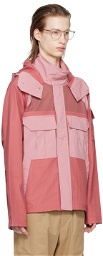 PS by Paul Smith Pink Hooded Jacket