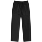 Auralee Men's Superlight Wool Easy Pants in Black