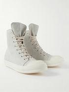 DRKSHDW by Rick Owens - Canvas High-Top Sneakers - Gray