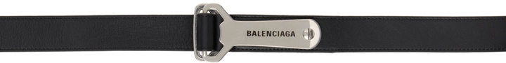 Photo: Balenciaga Black Bottle Opener Belt