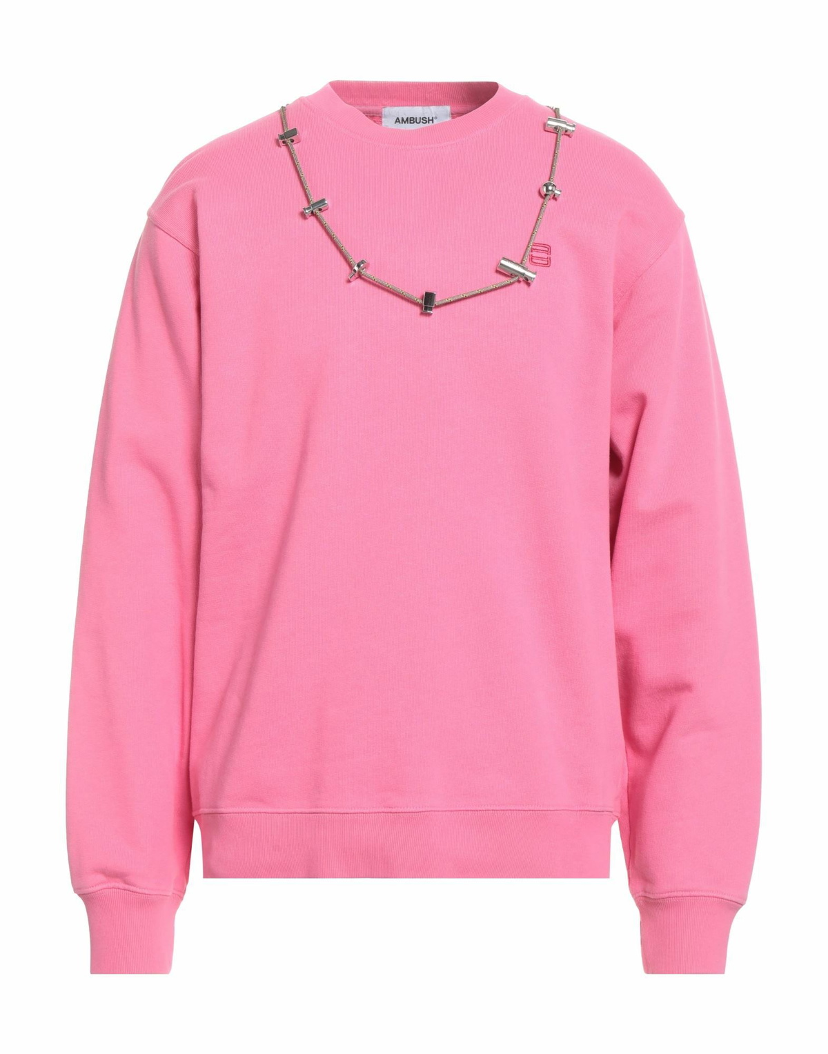 Ambush Mens Sweatshirt in Pink