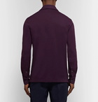 Rubinacci - Cotton-Piqué Polo Shirt - Men - Merlot