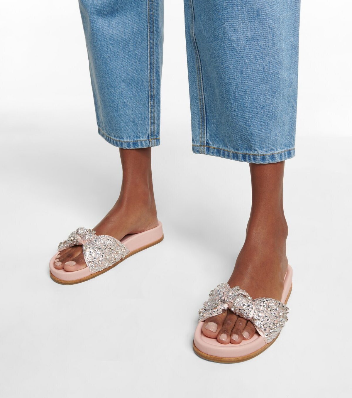 Aquazzura Asja crystal-embellished sandals Aquazzura