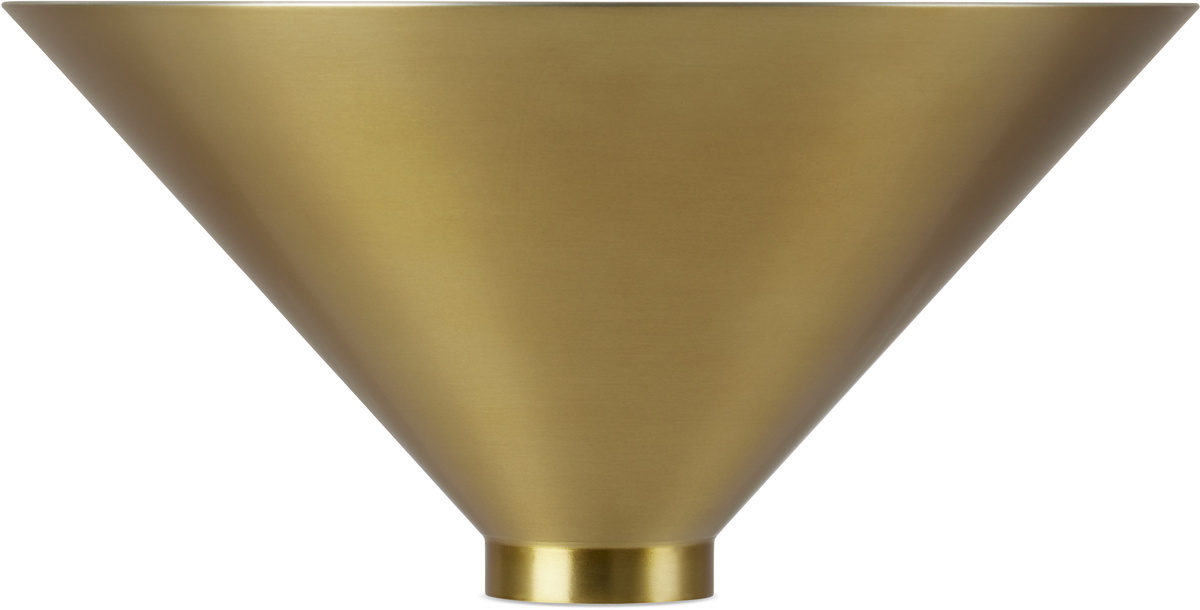 Audo Copenhagen Gold Taper Bowl