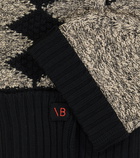 Victoria Beckham - x The Woolmark Company wool beanie and scarf set