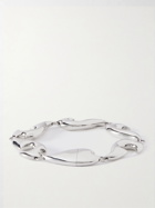 Bottega Veneta - Large Link Sterling Silver Bracelet - Silver