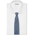 Brioni - 8cm Prince of Wales Checked Silk and Virgin Wool-Blend Tie - Blue