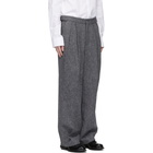 Juun.J Grey Wool Trousers