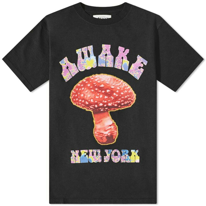 Photo: Awake NY Mushroom T-Shirt in Charcoal