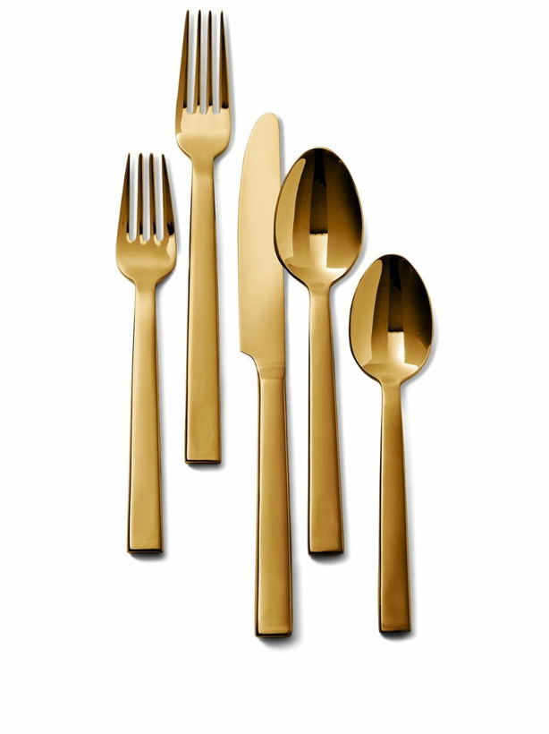 Photo: Ralph Lauren Home Gold-Tone Academy 5-Piece Cutlery Set