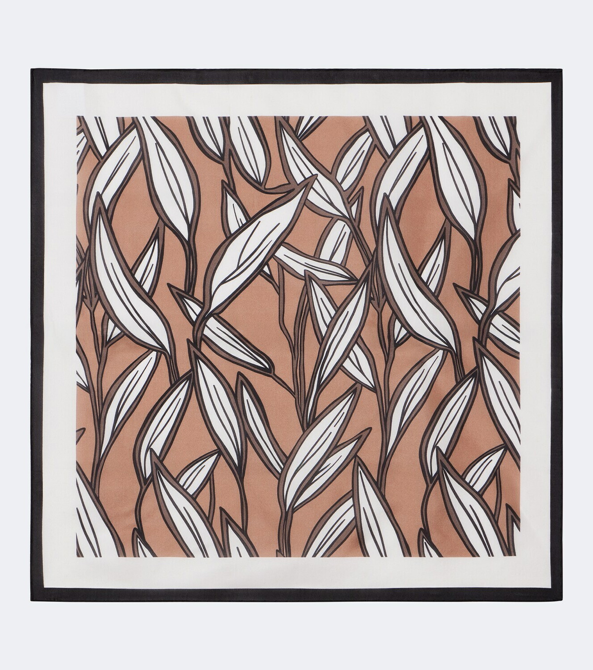 Brunello Cucinelli Printed silk twill scarf