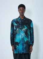 Yohji Yamamoto Sea Prink Silk Shirt