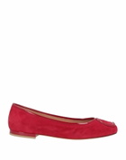 Santoni Womens Ballet flats in Red