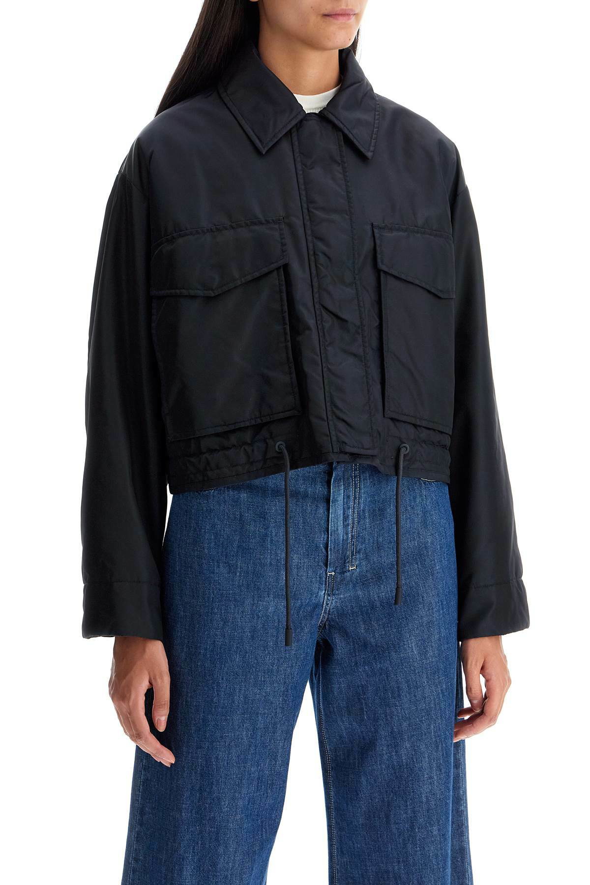 WEEKEND MAX MARA reversible cropped bomber jacket Blue