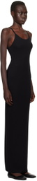 ÉTERNE Black Tank Maxi Dress