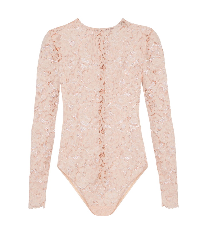 Photo: Self-Portrait Floral lace bodysuit