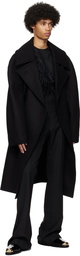 EGONlab SSENSE Exclusive Black Montana Coat