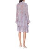 See By Chloe - Printed cotton and silk midi skirt