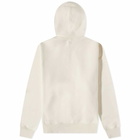 AMI Men's Tonal Heart Hoody in Off White