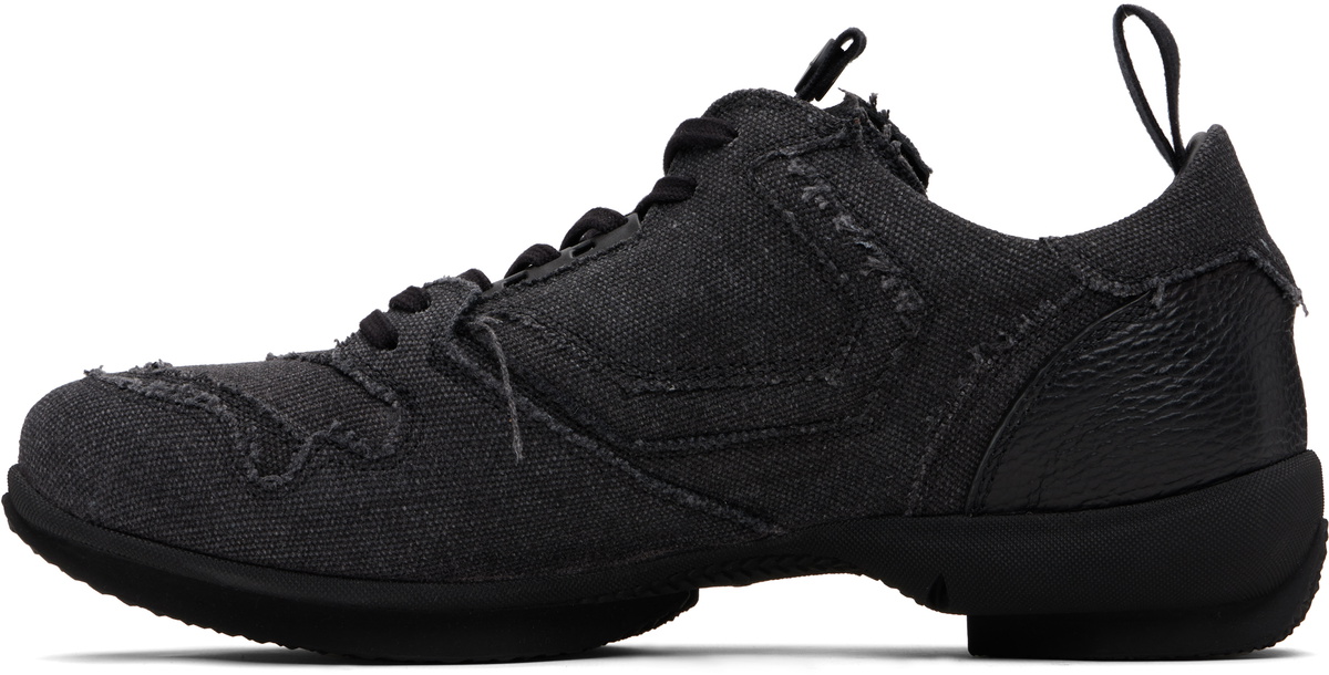 Kiko Kostadinov Black Ostro Canvas Sneakers