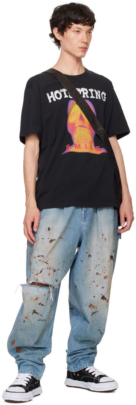 doublet Blue Painter Jeans