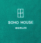 Soho Home - Berlin House Cotton-Terry Pool Towel - Green