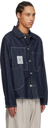 C.P. Company Indigo 3/1 Denim Chore Jacket