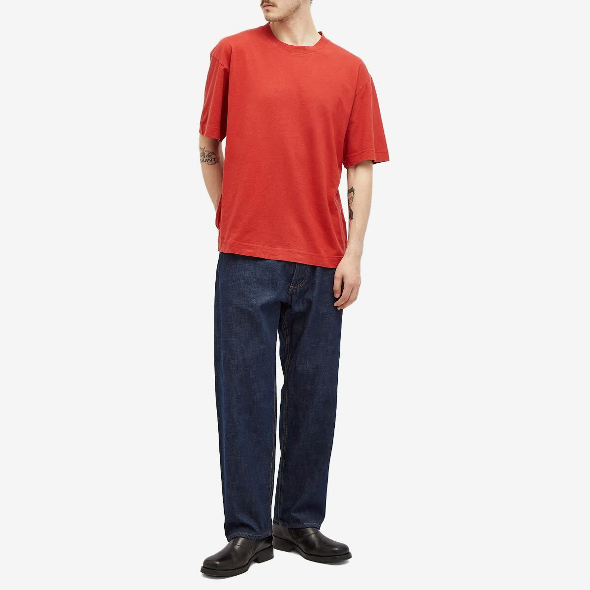 MARGARET HOWELL - Mhl 赤ボーダーTシャツ 日本製 MHL MARGARET HOWELL ボーダー ロンT カットソー - メルカリ