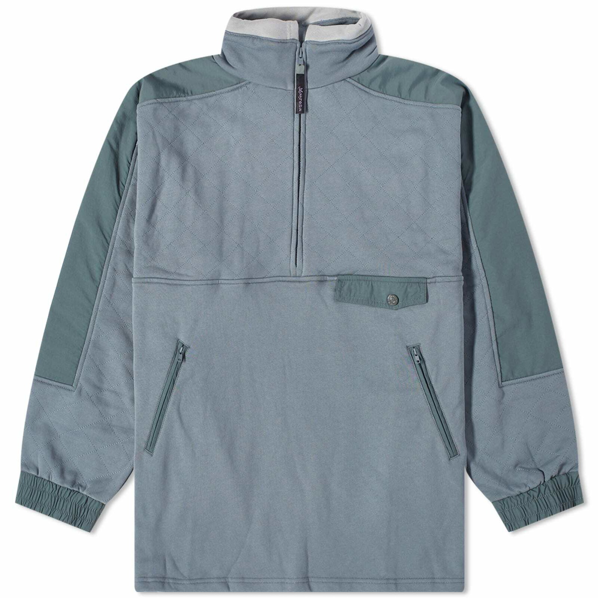 Manresa Men's Selkirk Zip Through Fleece in Black/Baird