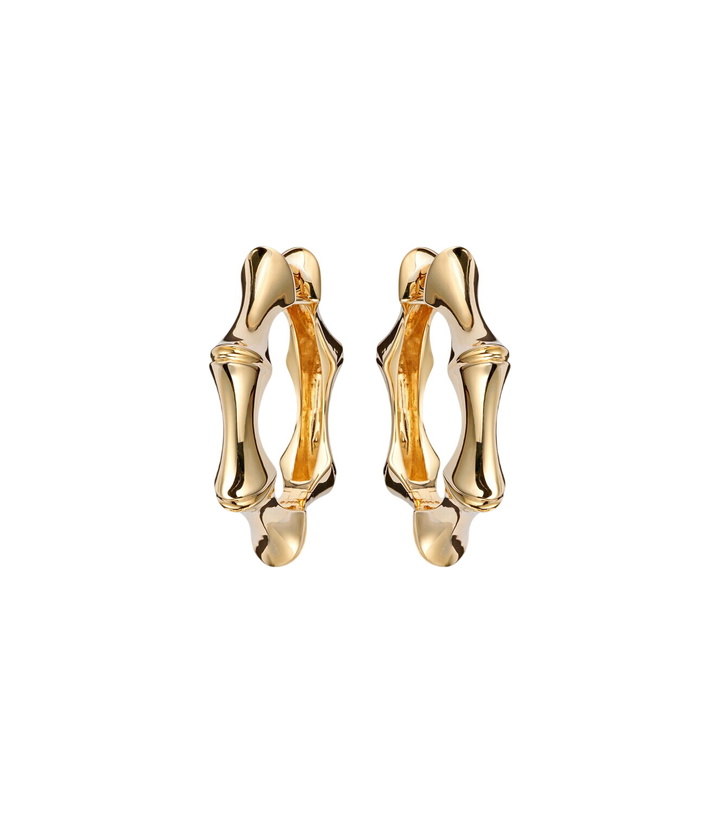 Photo: Stone and Strand 14kt gold (585/1000) earrings