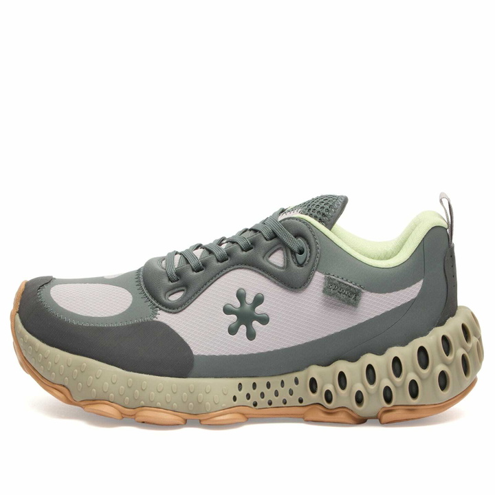 Photo: Spunge Osmosis Sneaker in Green/Violet/Purple