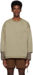 F/CE.® Khaki Technical Sweatshirt