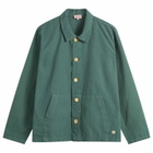 Armor-Lux Men's Fisherman Chore Jacket in Dark Ivy