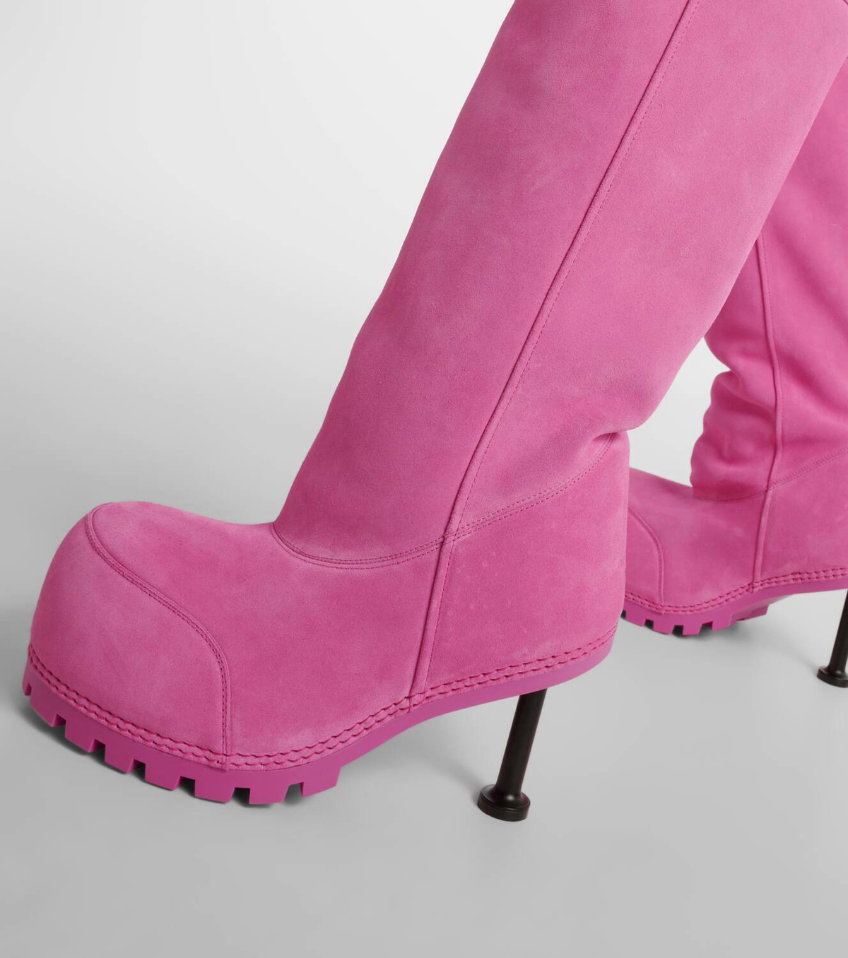 Balenciaga Alaska suede knee-high boots