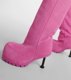 Balenciaga Alaska suede knee-high boots