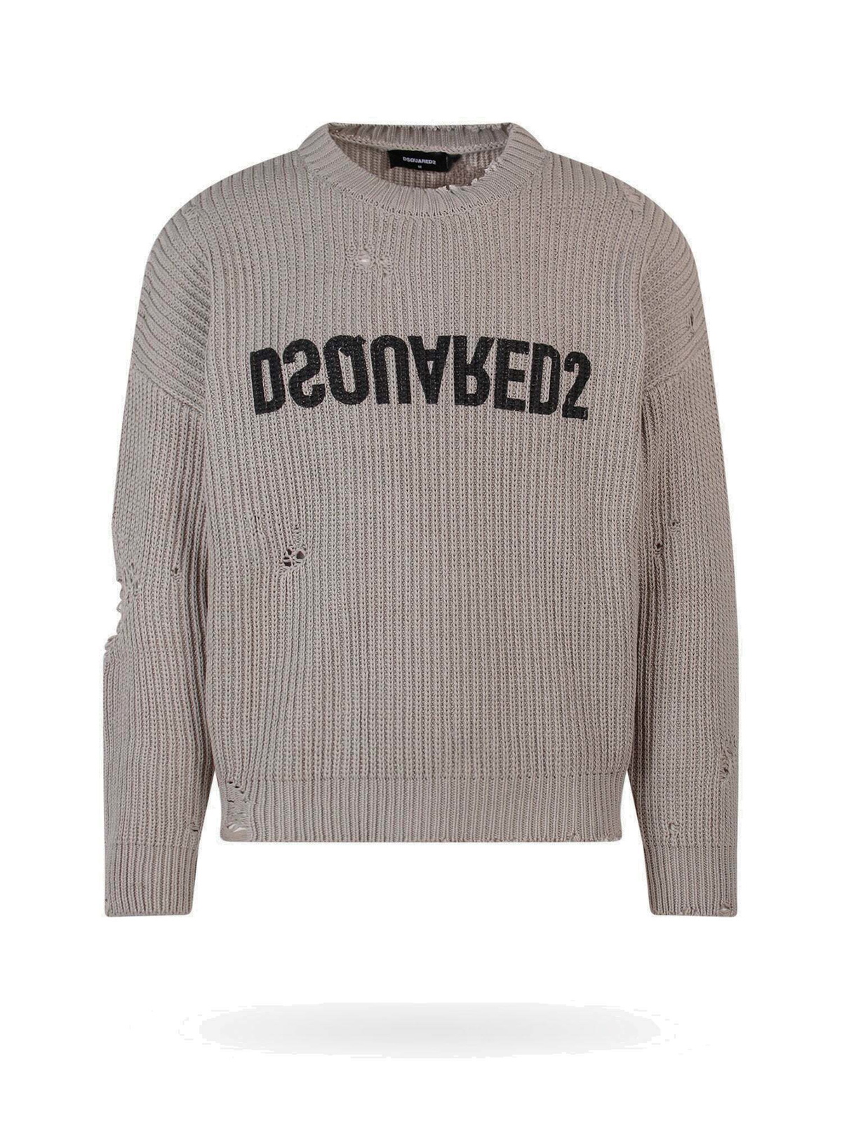 Dsquared2 Distressed Crewneck Sweater - Men's XL