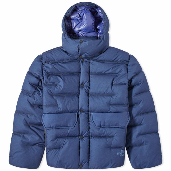 Photo: The North Face Men's Remastered Sierra Parka Jacket in Summit Navy/Silver
