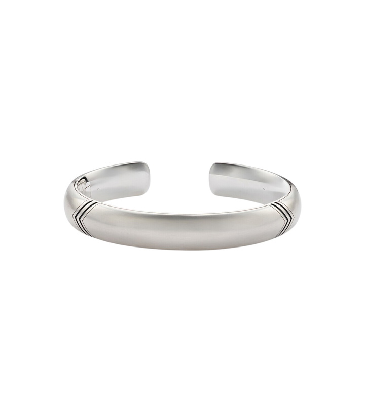 Photo: David Yurman Chevron Bold sterling silver cuff bracelet
