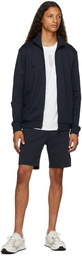 Hugo Navy Handwritten Logo Shorts