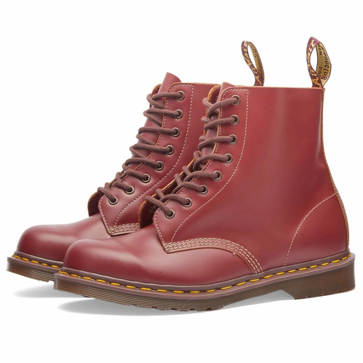 Photo: Dr. Martens 1460 Vintage Boot - Made in England in Vintage Oxblood Quilon