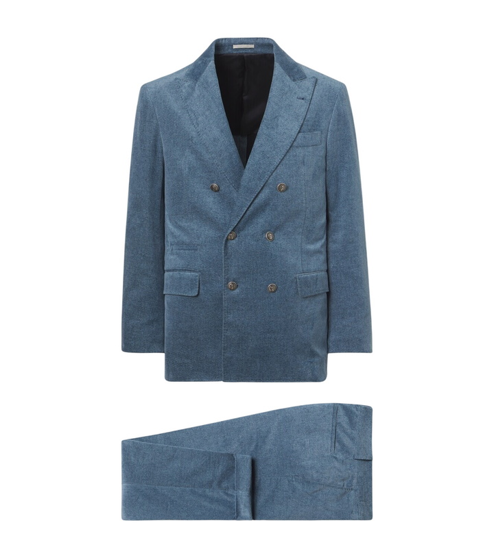 Photo: Brunello Cucinelli Cotton suit