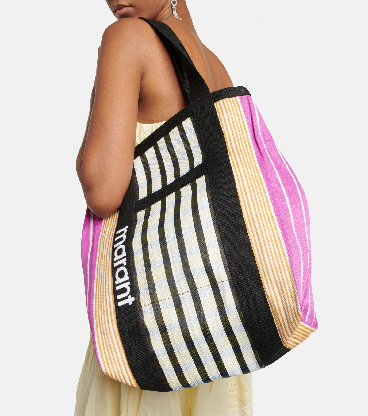 Isabel Marant - Darwen striped tote bag
