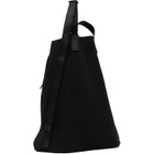 HOMME PLISSÉ ISSEY MIYAKE Black Drawstring Pleats Bag