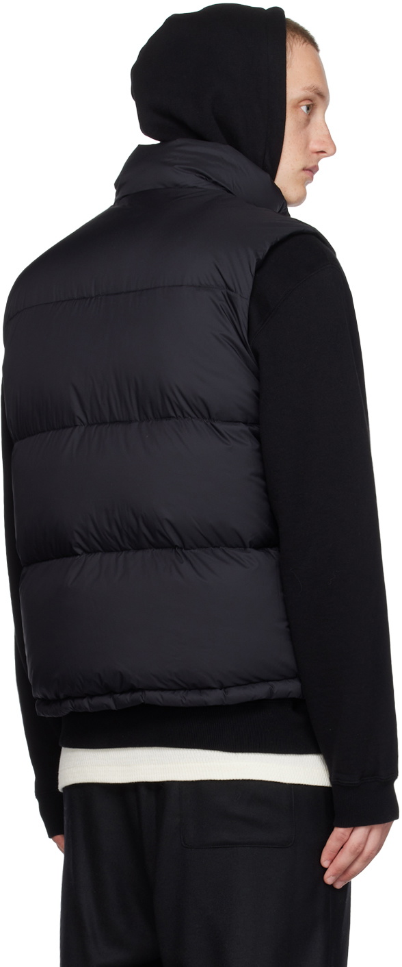 AURALEE Black Super Light Down Vest